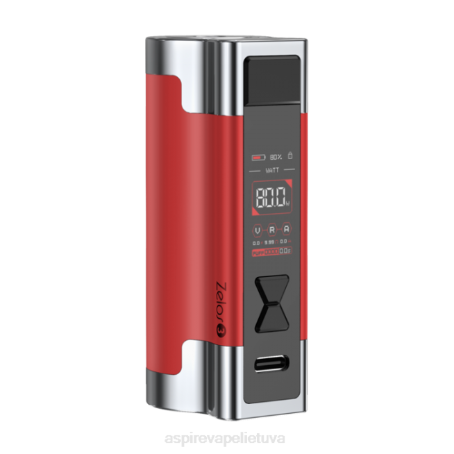 Aspire Zelos 3 mod - Aspire Ecig 6RB0196 raudona