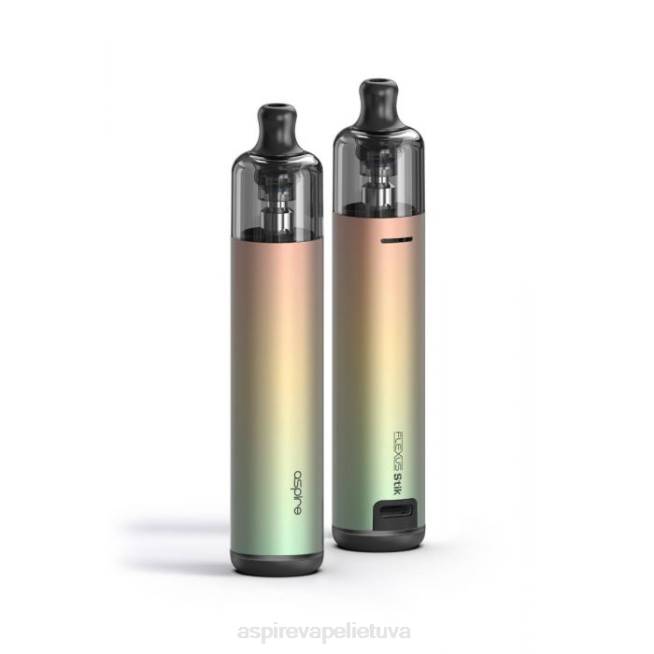 Aspire Flexus Stik rinkinys (standartinė versija) - Aspire Vape Vilnius 6RB092 sniego mėtų