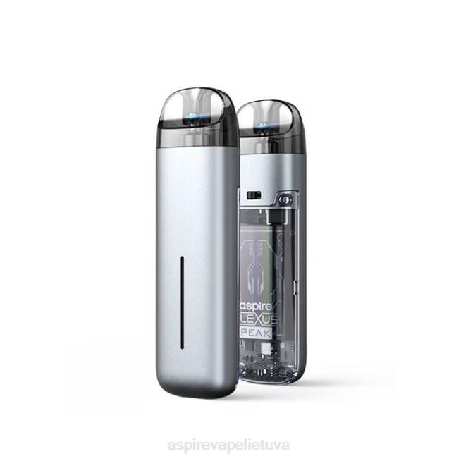 Aspire Flexus viršūnė - Aspire Ecig 6RB06 sidabrinis šerkšnas