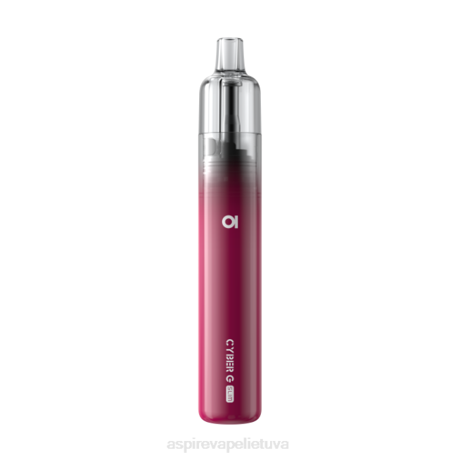 Aspire Cyber g plonas - Aspire Vape Flavors 6RB028 violetinė raudona