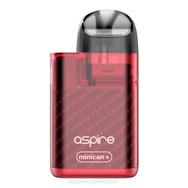 Aspire Minican + komplektas - Aspire Vape 6RB074 raudona