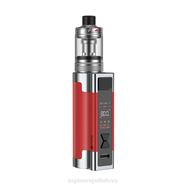 Aspire Zelos 3 komplektas - Aspire Ecig 6RB096 raudona