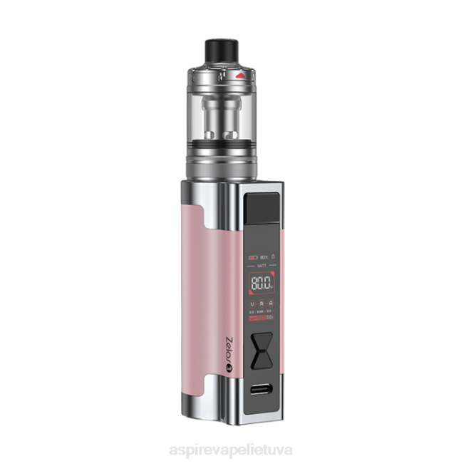 Aspire Zelos 3 komplektas - Aspire Vape Pen 6RB095 rožinis